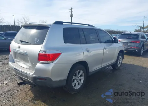 2011 Toyota Highlander Se V6 from USA, damaged, VIN 5TDBK3EH0BS059049